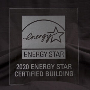 EPA Etched-look Acrylic Plaque, 2020, for buildings KIT