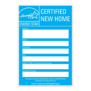 EPA Certified Home Sticker Sheet KIT