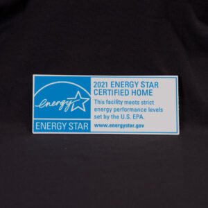 EPA Static Cling Decal, 2021, for new homes KIT