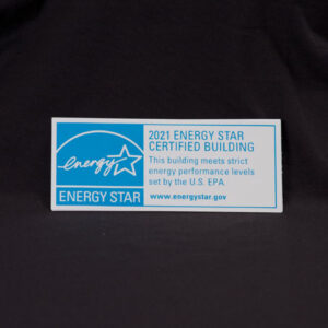 EPA Static Cling Decal, 2021, for buildings KIT