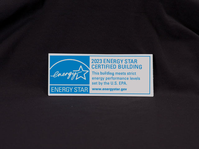 2023 Energy Star Certified Building Static Cling